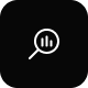 Analyze data icon
