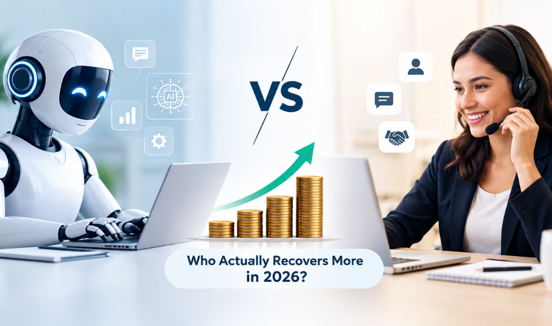 AI vs. Human Debt Collectors: Who Actually Recovers More in 2026?